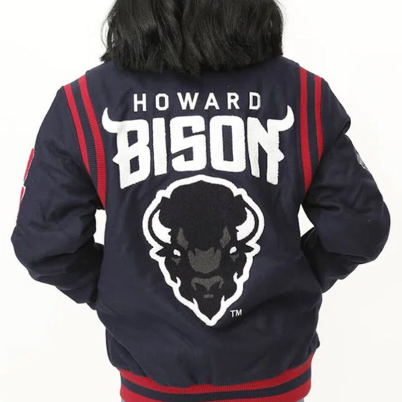 Howard University Bison Letterman Jacket