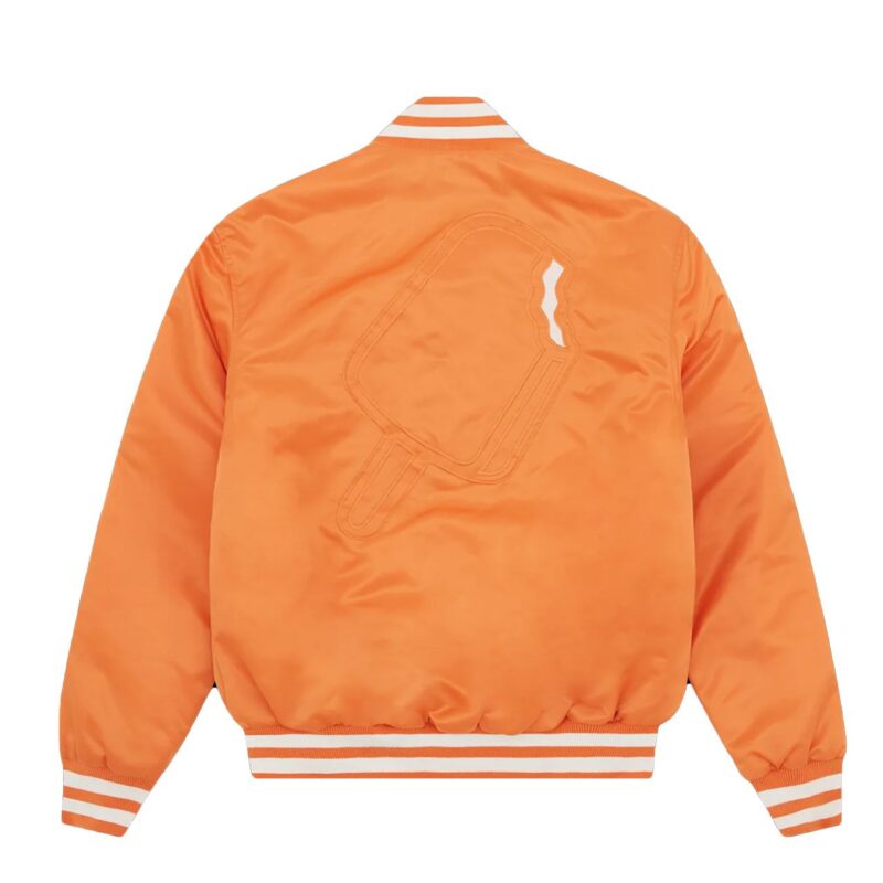 ICECREAM College Bomber Orange Jacket