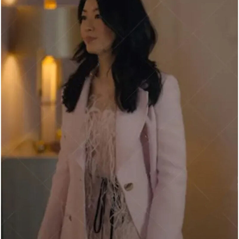 Partner Track Arden Cho Pink Trench Coat