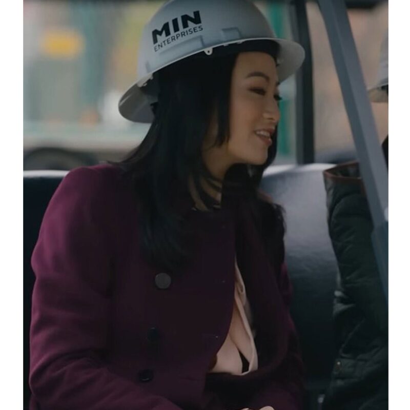 Partner Track Arden Cho Purple Coat