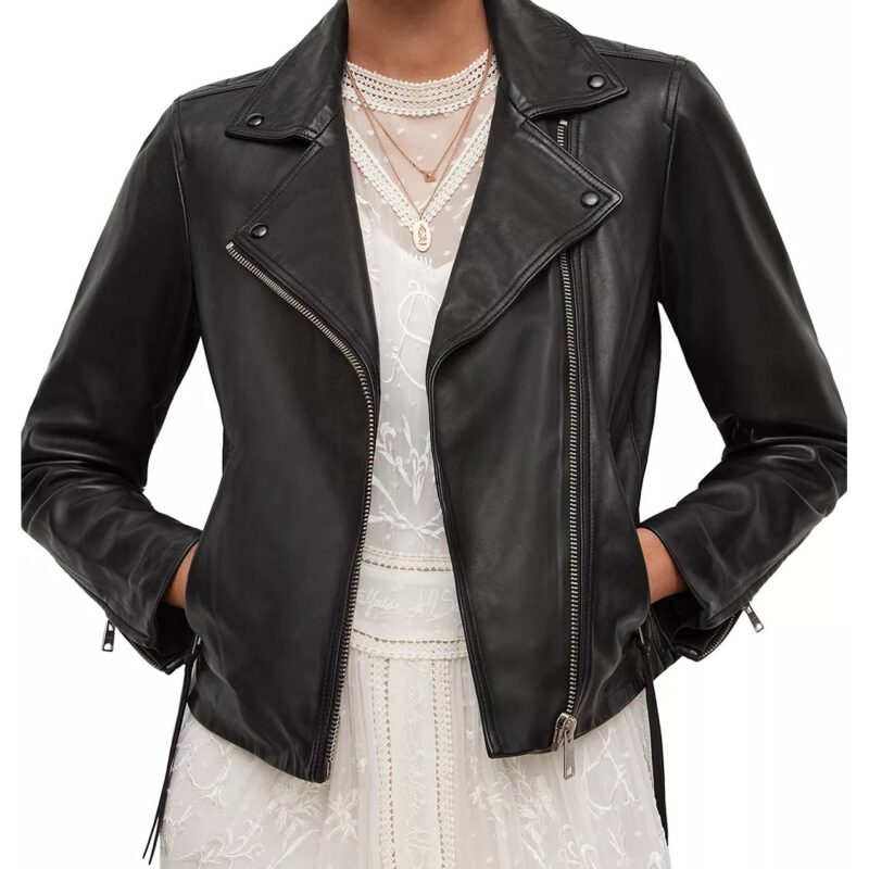 FBI International Heida Reed Leather Jacket