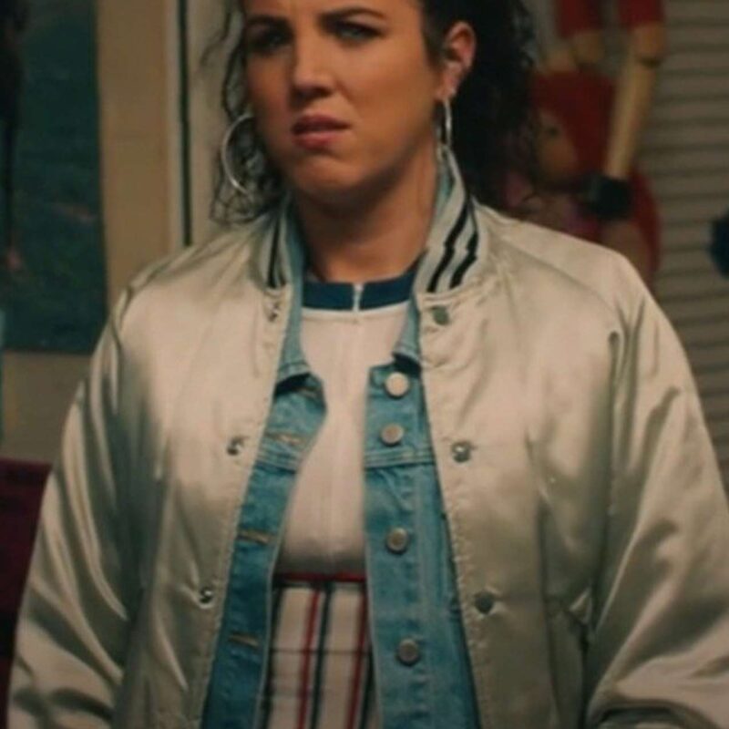 Jamie-Lee O’Donnell Derry Girls Silver Bomber Jacket