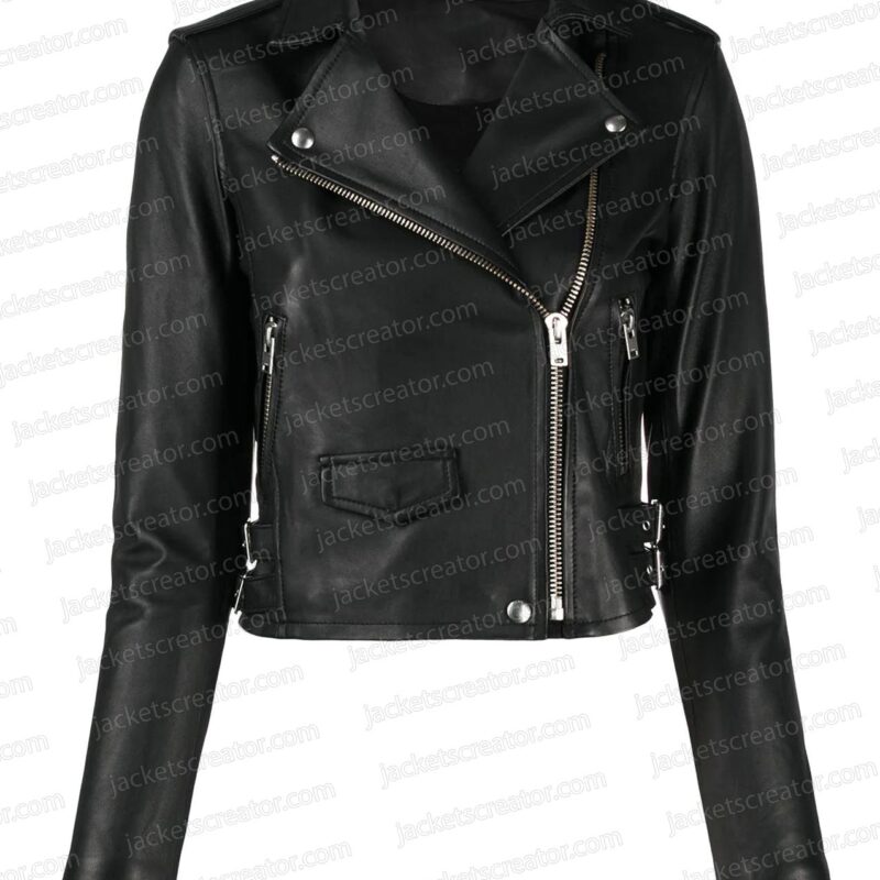 Big Sky S03 Katheryn Winnick Black Leather Jacket