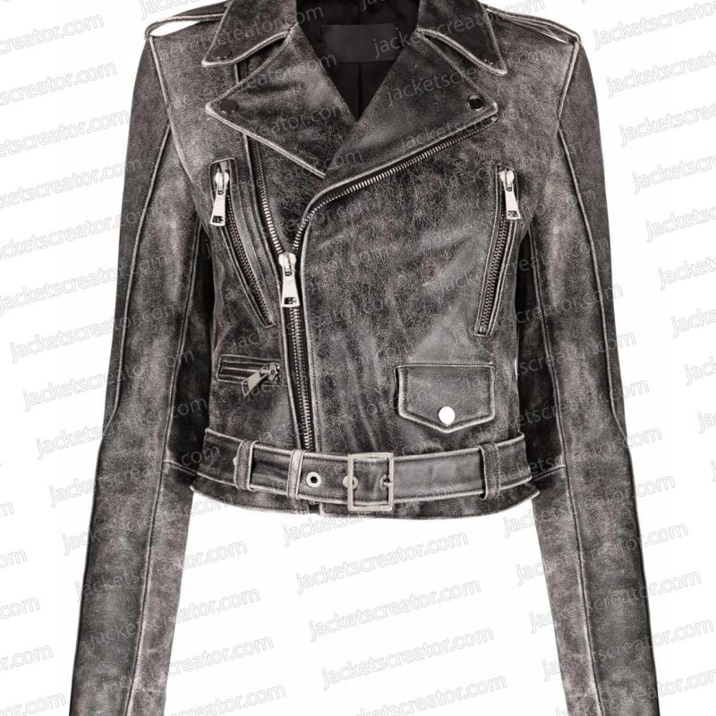 Big Sky Season 3 Katheryn Winnick Washed Leather Jacket