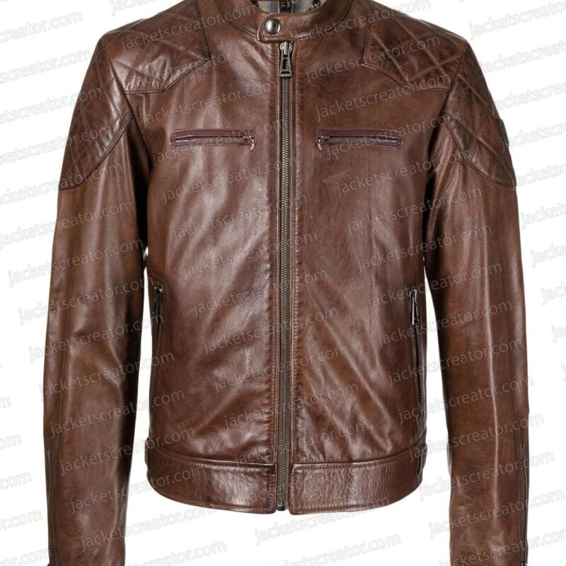 Rennervations Jeremy Renner Quilted Leather Jacket
