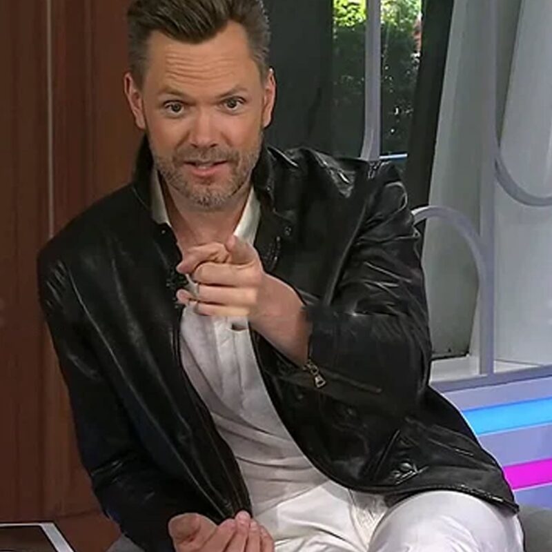 Joel Mchale Live with Kelly and Mark Leather Jacket