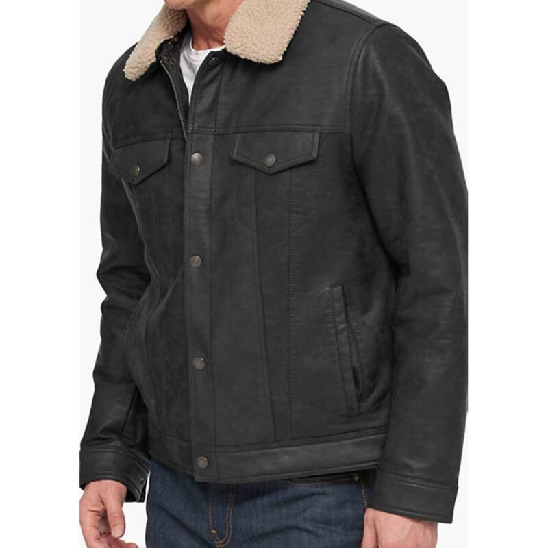 Riverdale Season 06 Cole Sprouse Trucker Leather Jacket