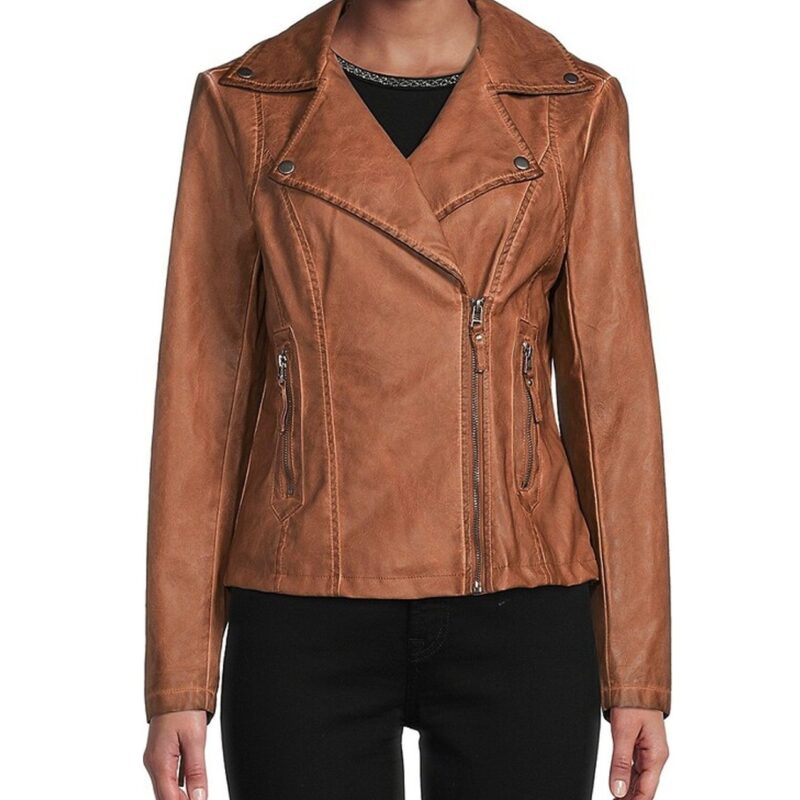 Virgin River S05 Kandyse Mcclure Leather Jacket