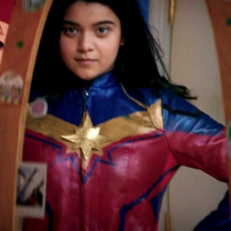 Ms. Marvel Iman Vellani Leather Jacket