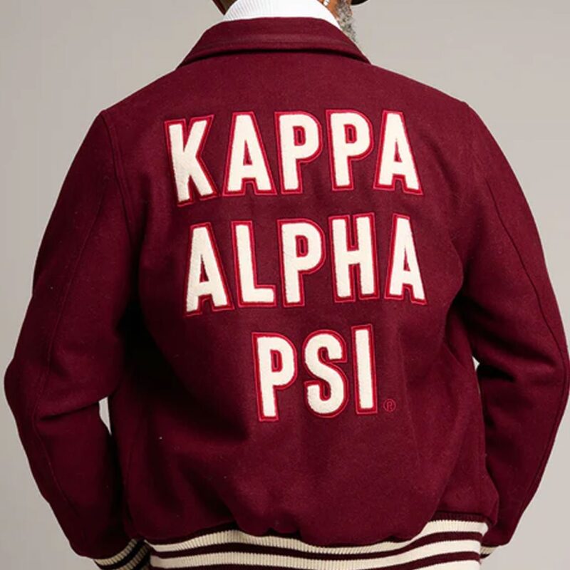 Kappa Alpha PSI Varsity Maroon Wool Jacket