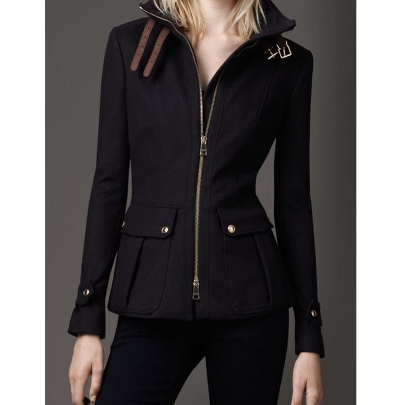 Castle S05 Stana Katic Black Wool Jacket