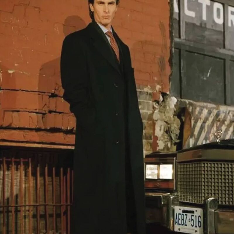 American Psycho Christian Bale Coat