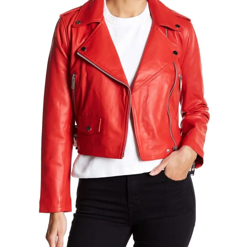 The Today Show Kathy Buccio Leather Jacket