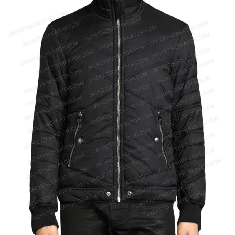 Taylor Kinney Chicago Fire Black Puffer Jacket