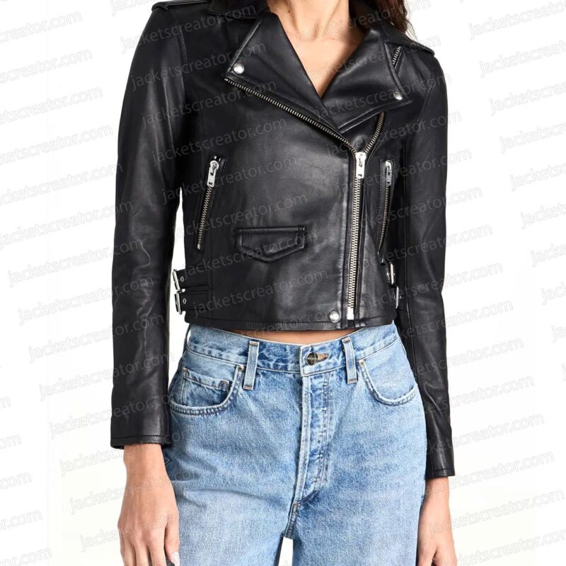 Dynasty S05 Maddison Brown Leather Jacket