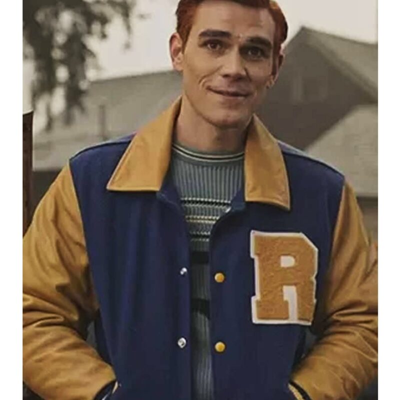 K.J. Apa Riverdale Season 7 Letterman Jacket