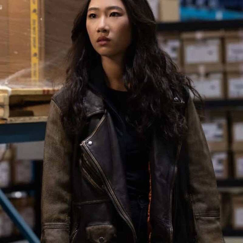 Kung Fu Season 3 Olivia Liang Leather Jacket