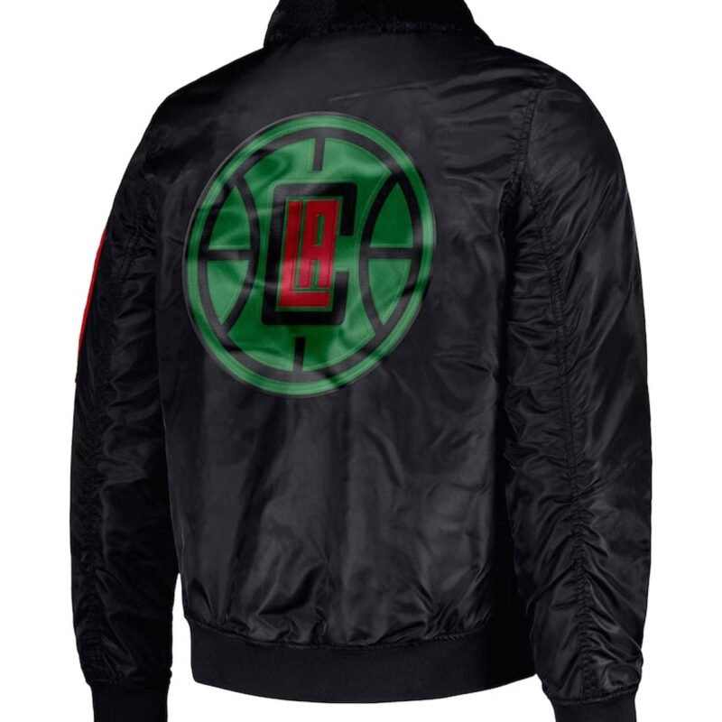 LA Clippers Ty Mopkins Black Jacket