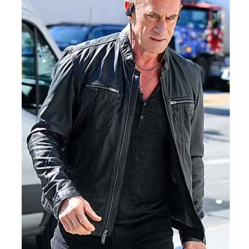 Law & Order S03 Christopher Meloni Leather Jacket