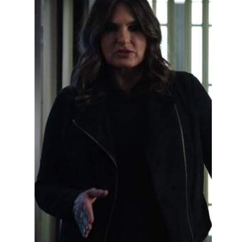 Law & Order SVU Mariska Hargitay Suede Jacket