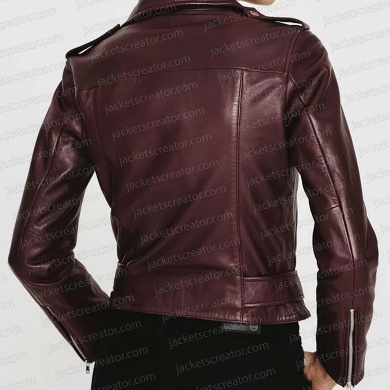 Legacies S04 Danielle Rose Russell Brown Leather Jacket