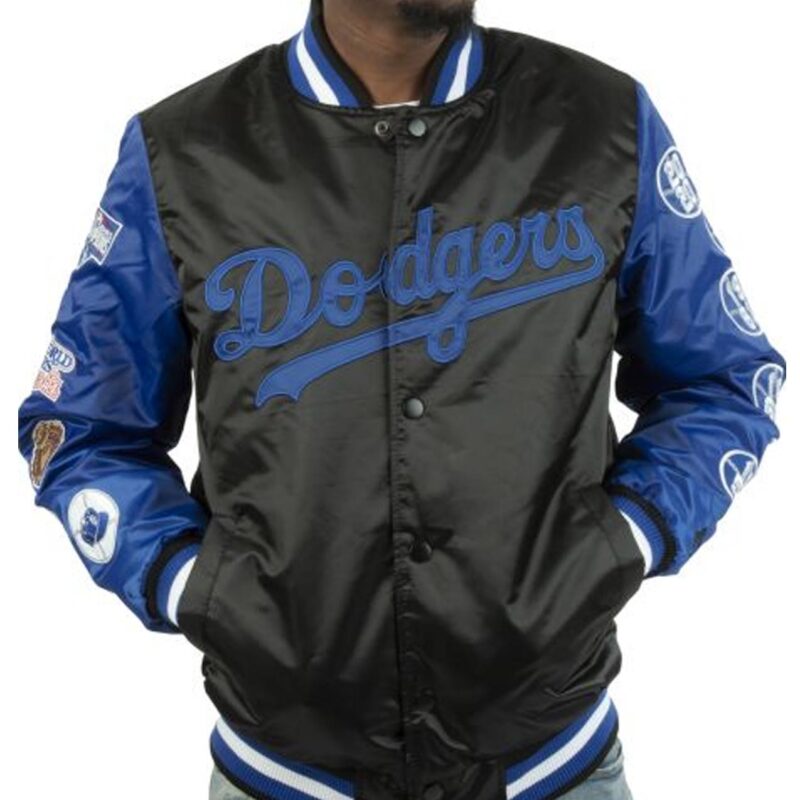 Los Angeles Dodgers Champs Patches Jacket