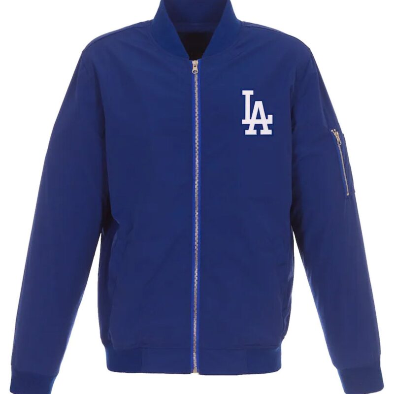 Los Angeles Dodgers Nylon Bomber Jacket