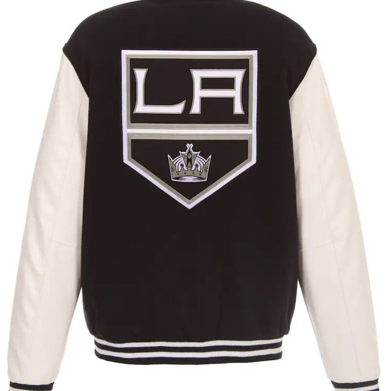 Los Angeles Kings Varsity Black and White Jacket