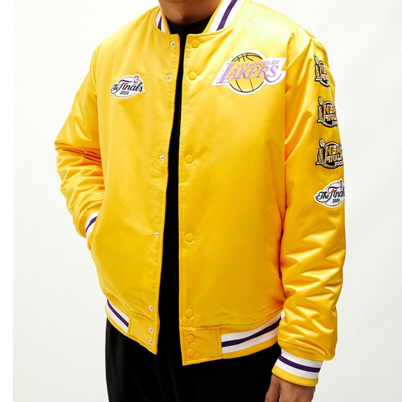 Champ City Los Angeles Lakers Yellow Jacket