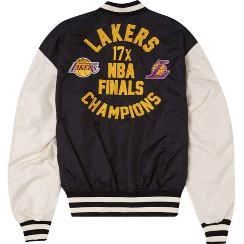Los Angeles Lakers New Era Bomber Jacket