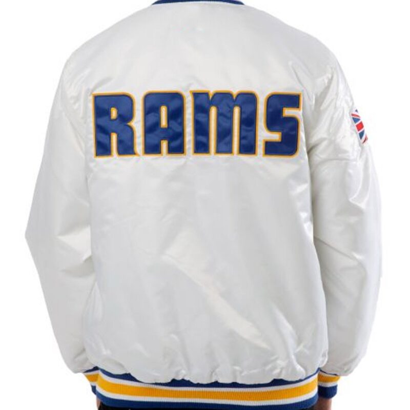 Los Angeles Rams Cooper Kupp White Jacket