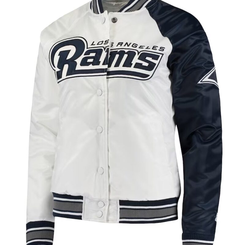 White/Navy Los Angeles Rams Hometown Jacket