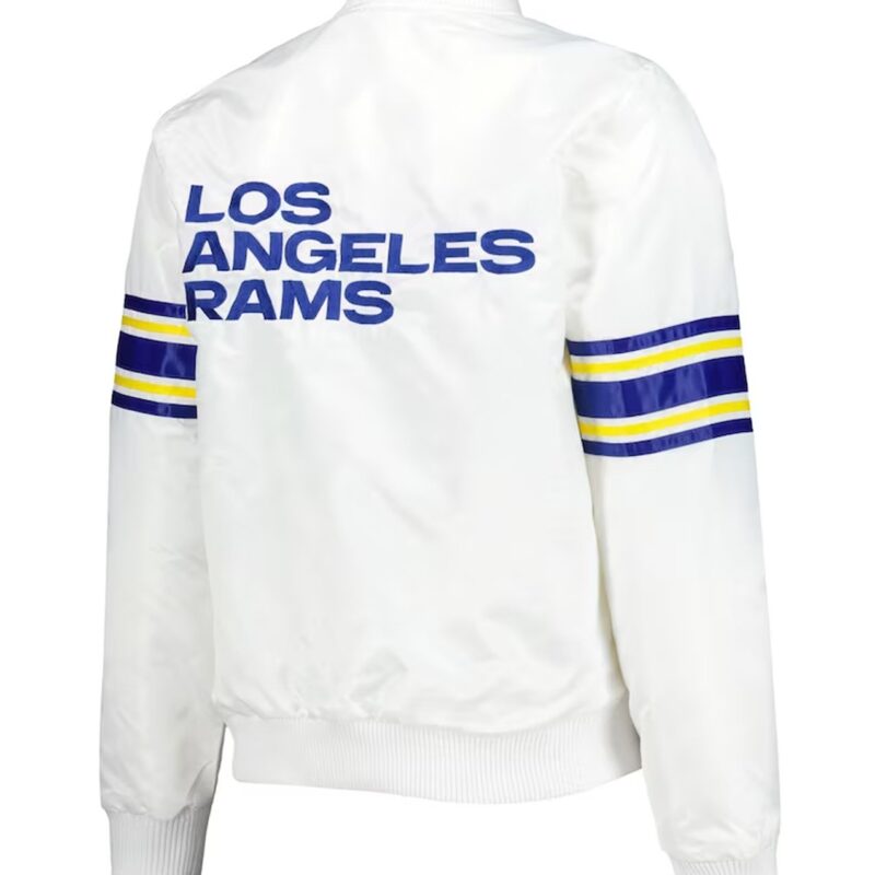 Los Angeles Rams Line Up White Jacket