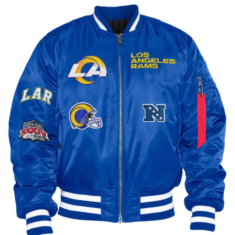 Los Angeles Rams Bomber MA-1 Jacket