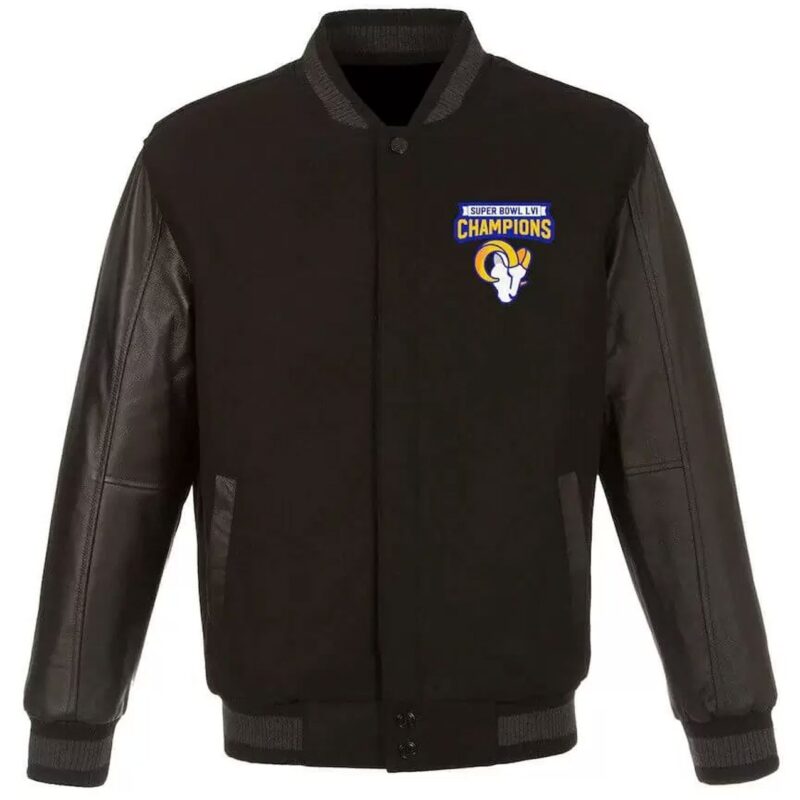 Super Bowl LVI Champions LA Rams Varsity Jacket