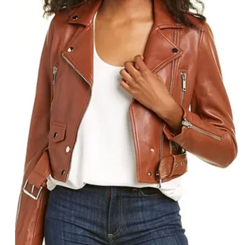 Maggie Rebecca Rittenhouse Leather Jacket