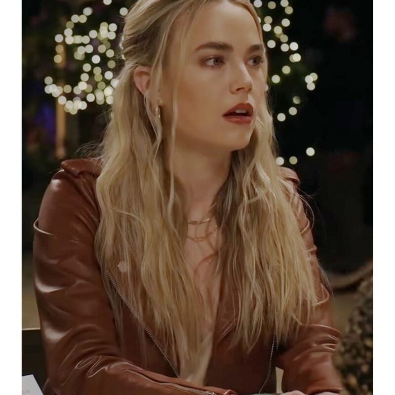 Maggie Rebecca Rittenhouse Leather Jacket