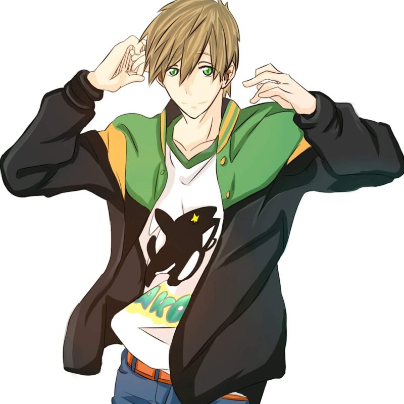 Makoto Tachibana Free! Varsity Jacket