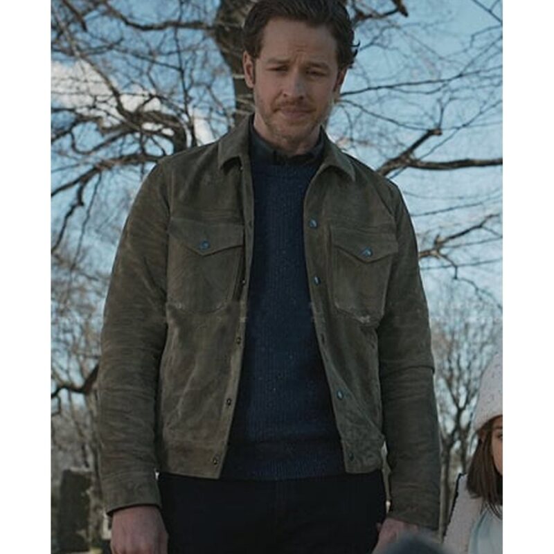 Manifest Josh Dallas Suede Green Jacket