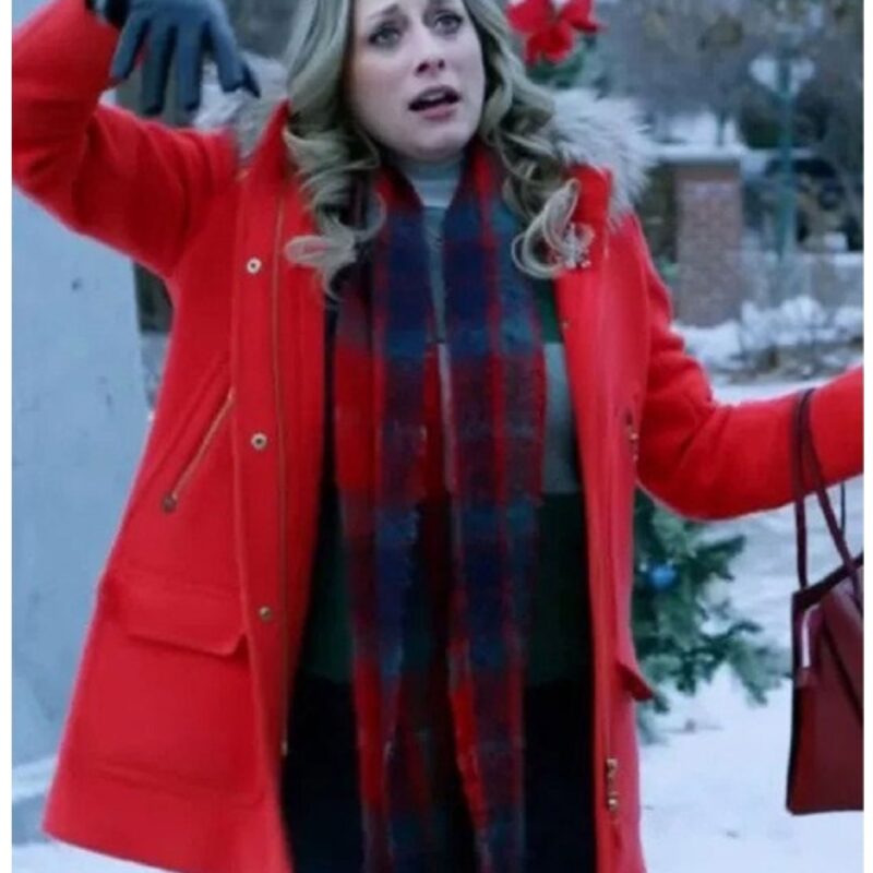 Marlie Collins Just Like a Christmas Movie Red Parka