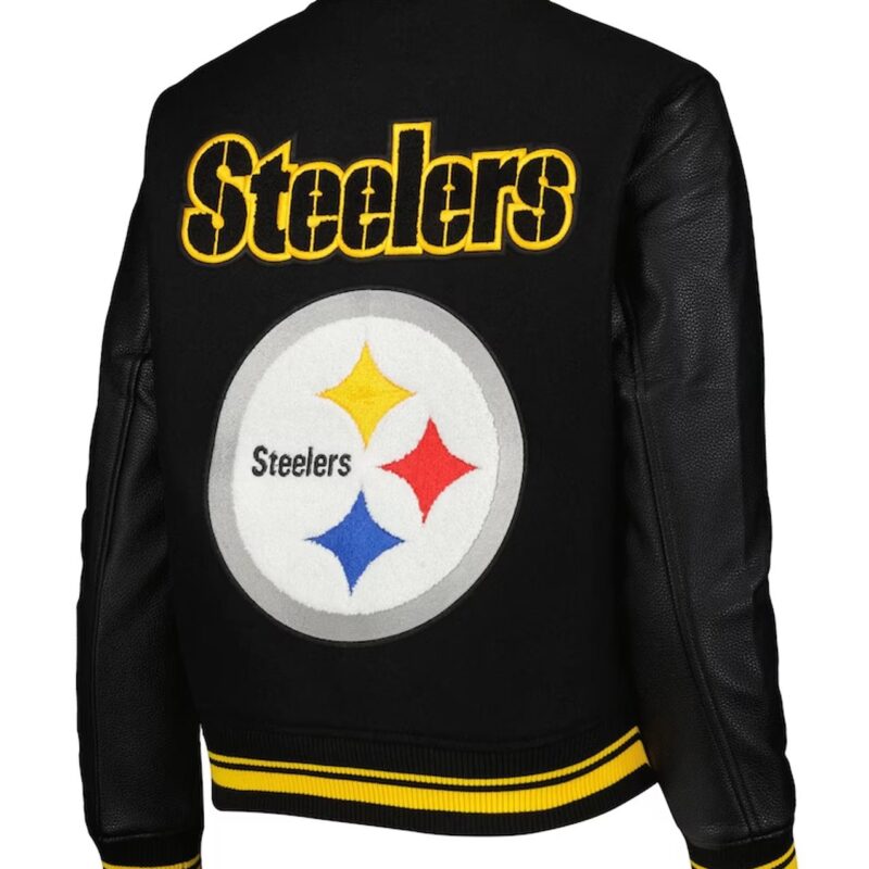 Mash Up Pittsburgh Steelers Varsity Jacket
