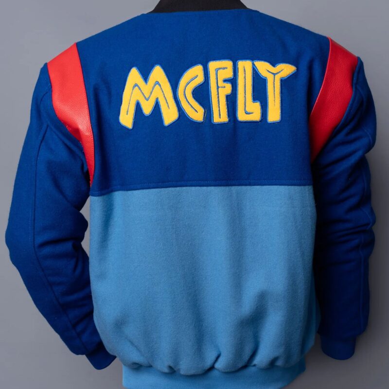 MCFLY Blue Letterman Jacket