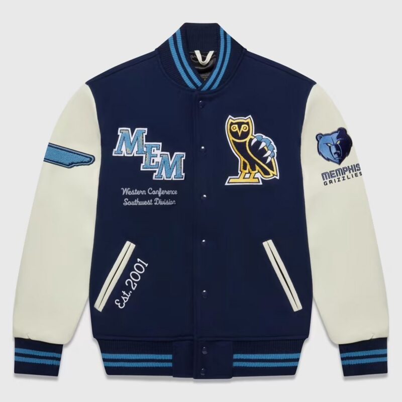 OVO Memphis Grizzlies Varsity Jacket