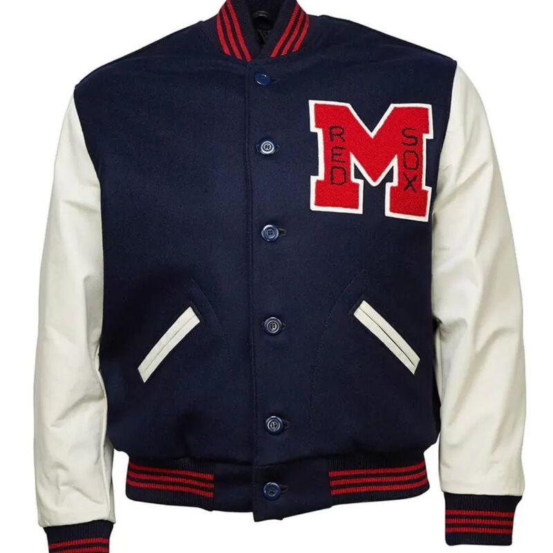 1942 Memphis Red Sox Varsity Navy Blue and White Jacket