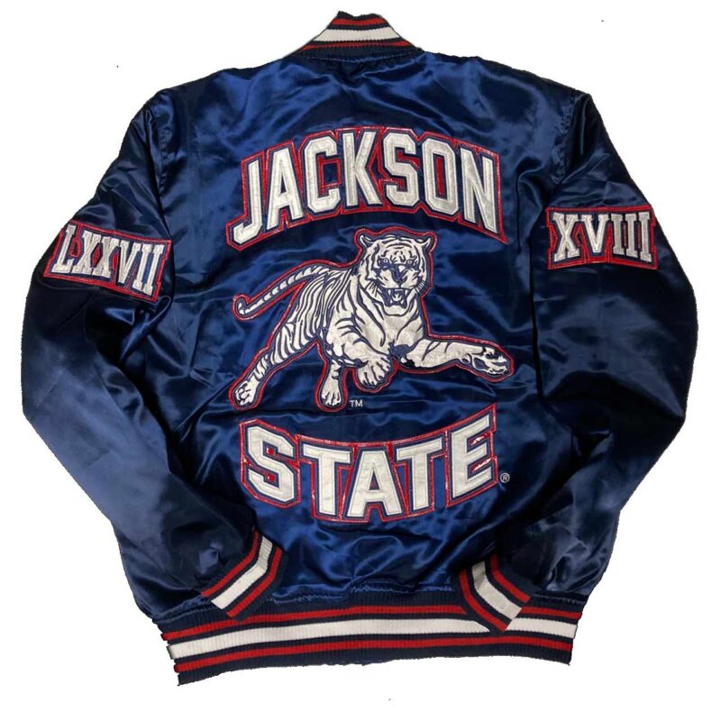 Men’s Jackson State University Satin Jacket