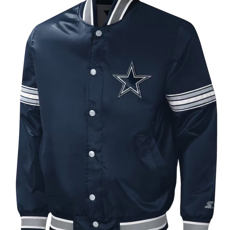 Dallas Cowboys Navy Midfield Jacket