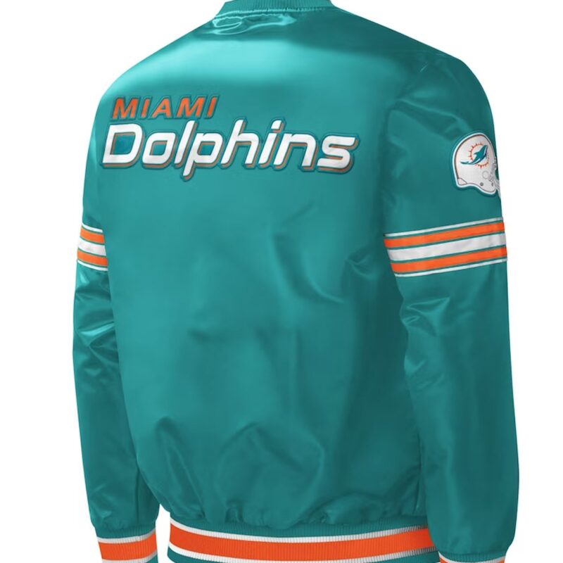 Midfield Miami Dolphins Aqua Jacket