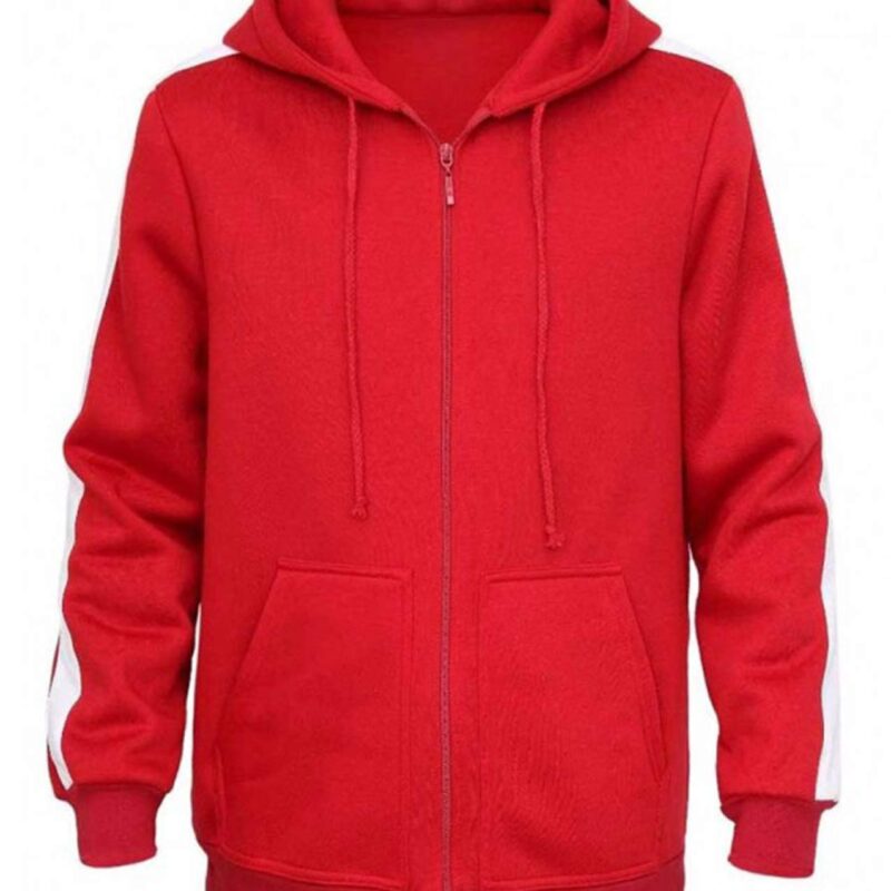 Coco Miguel Bomber Red Hoodie