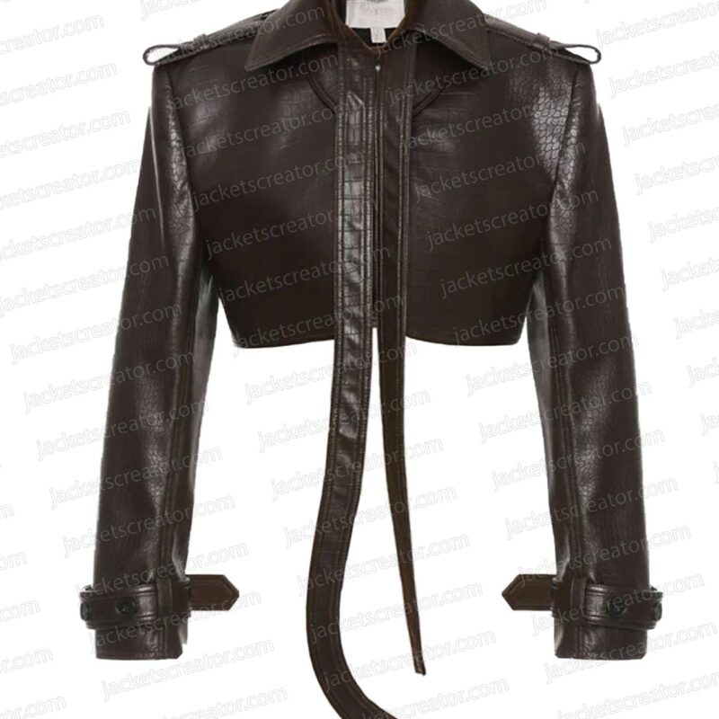 Tracy Tutor Million Dollar Listing LA Leather Jacket