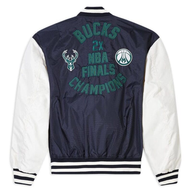 Milwaukee Bucks New Era Bomber Jacket